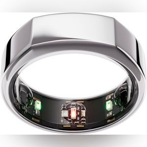 Oura Ring Gen 3 silver size 8!